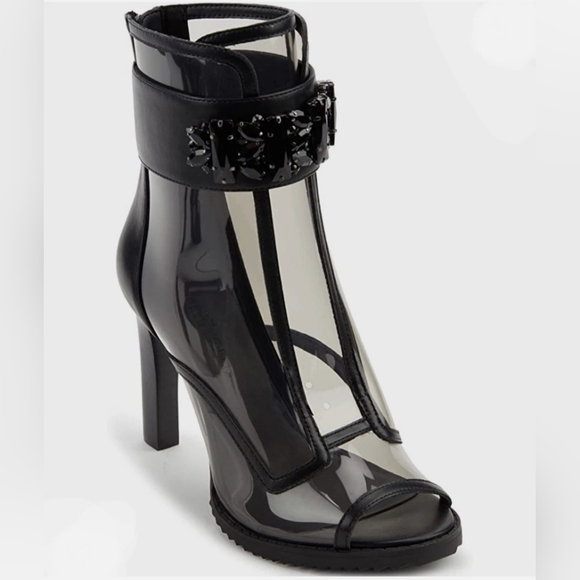 Karl Lagerfeld Shoes - NWT Karl Lagerfeld Paris Elegant Black Ankle Boots